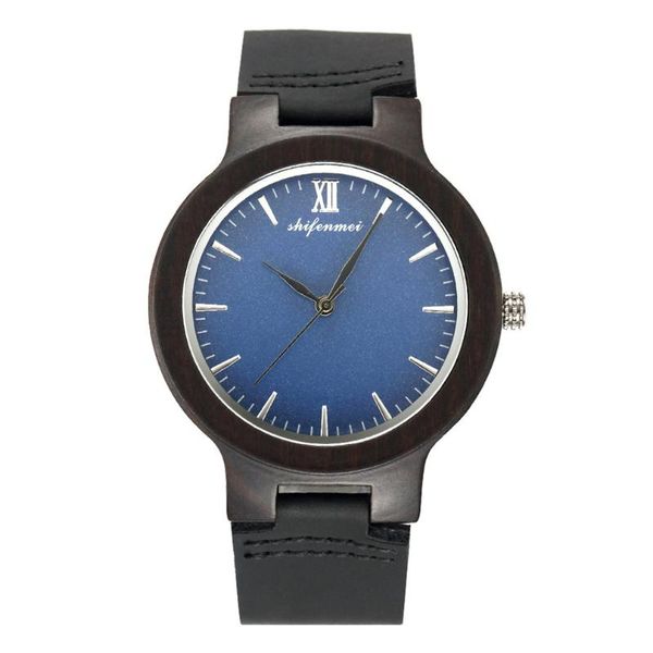 wristwatches classic style women men wooden round dial leather band quartz birthday outdoor sports valentine wristwatch gifts, Slivery;brown
wristwatches classic style women men wooden round dial leather band quartz birthday outdoor sports valentine wristwatch gifts, Slivery;brown