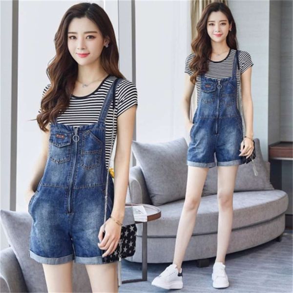 women's jeans denim pants shorts women summer dress korean version versatile casual loose college style cute jumpsuit 6mgg, Blue
women's jeans denim pants shorts women summer dress korean version versatile casual loose college style cute jumpsuit 6mgg, Blue