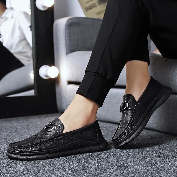 dress shoes brand men leather formal business breathable party wedding anniversary oxford male office work flat, Black
dress shoes brand men leather formal business breathable party wedding anniversary oxford male office work flat, Black