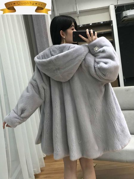 women's fur & faux real mink coat women winter jacket natural coats and jackets hooded luxury chaquetas mujer 2021 w072 kj3983, Black
women's fur & faux real mink coat women winter jacket natural coats and jackets hooded luxury chaquetas mujer 2021 w072 kj3983, Black