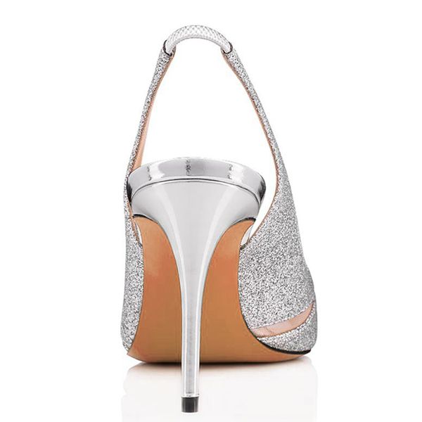 2018 european and american womens silver gree peep-toe high-heeled sandals foreign trade large size open heel shoes chengdu cross-border sup, Black
2018 european and american womens silver gree peep-toe high-heeled sandals foreign trade large size open heel shoes chengdu cross-border sup, Black