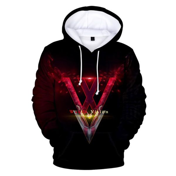 men's hoodies & sweatshirts wanda vision cool men/women boys/girls streetwear clothes tv pullover kids hoody, Black
men's hoodies & sweatshirts wanda vision cool men/women boys/girls streetwear clothes tv pullover kids hoody, Black