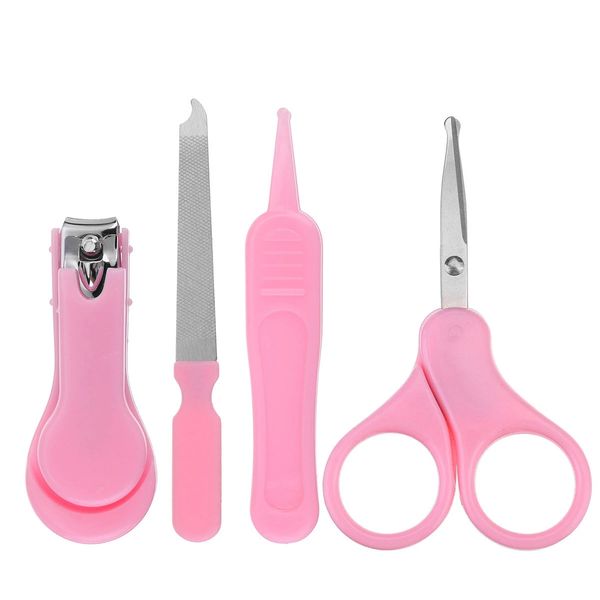 4pcs baby care set stainless steel children nail clippers file tools - blue
4pcs baby care set stainless steel children nail clippers file tools - blue