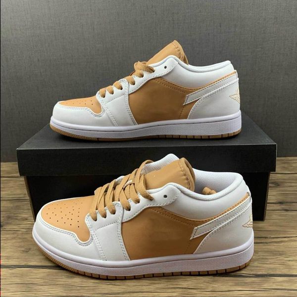 1s luxurys low 1 white-brown jumpman tan white shoes women men designers trainers gum authentic basketball sneakers usvdu
1s luxurys low 1 white-brown jumpman tan white shoes women men designers trainers gum authentic basketball sneakers usvdu