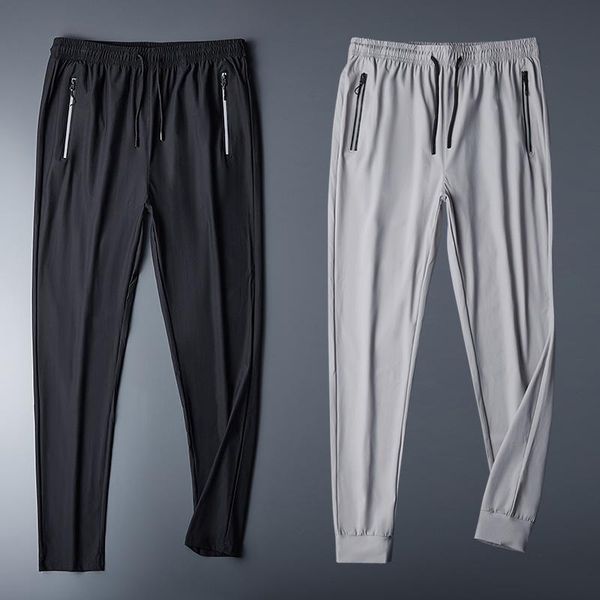sport trousers quick drying ultra thin ice silk elastic slim pants youth men soft leisure basketball comfortable big size running, Black;blue
sport trousers quick drying ultra thin ice silk elastic slim pants youth men soft leisure basketball comfortable big size running, Black;blue