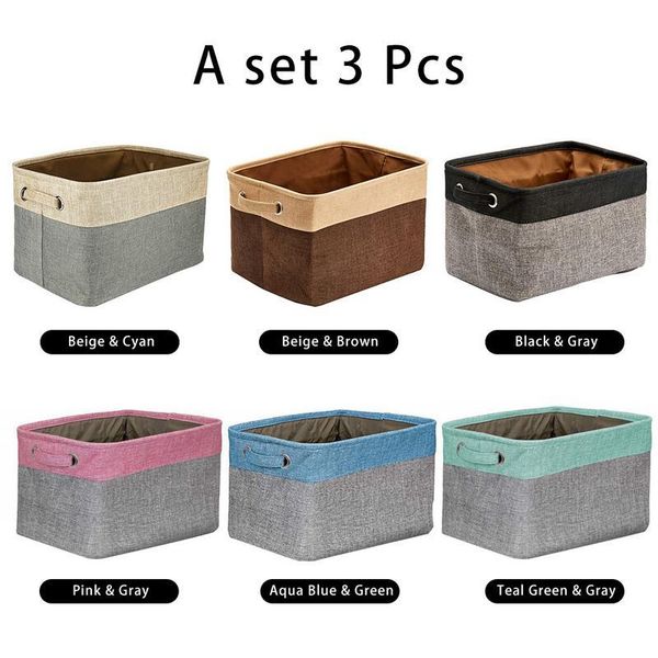 storage boxes & bins japanese cotton linen basket foldable clothing toy bucket organizer household box
storage boxes & bins japanese cotton linen basket foldable clothing toy bucket organizer household box