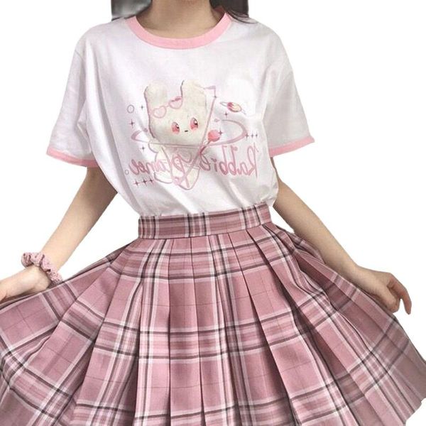 women's t-shirt y2k ulzzang kawaii print tshirt harajuku cute oversized short sleeve korean fashion patchwork women clothing 202, White
women's t-shirt y2k ulzzang kawaii print tshirt harajuku cute oversized short sleeve korean fashion patchwork women clothing 202, White