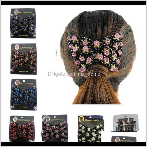 vintage flower bead combs double magic metal comb clip hairpins for women gift qy0wj cjo28, Slivery;white
vintage flower bead combs double magic metal comb clip hairpins for women gift qy0wj cjo28, Slivery;white