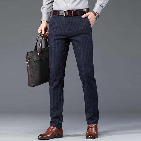 men's pants 2021 autumn slim-fit cotton stretch casual business fashion trousers male brand black gray
men's pants 2021 autumn slim-fit cotton stretch casual business fashion trousers male brand black gray
