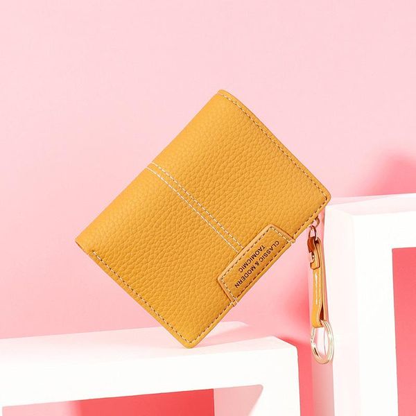 wallets 2021 fashion slim women money bags ladies short bifold small wallet female leather purse card coin holder thin, Red;black
wallets 2021 fashion slim women money bags ladies short bifold small wallet female leather purse card coin holder thin, Red;black