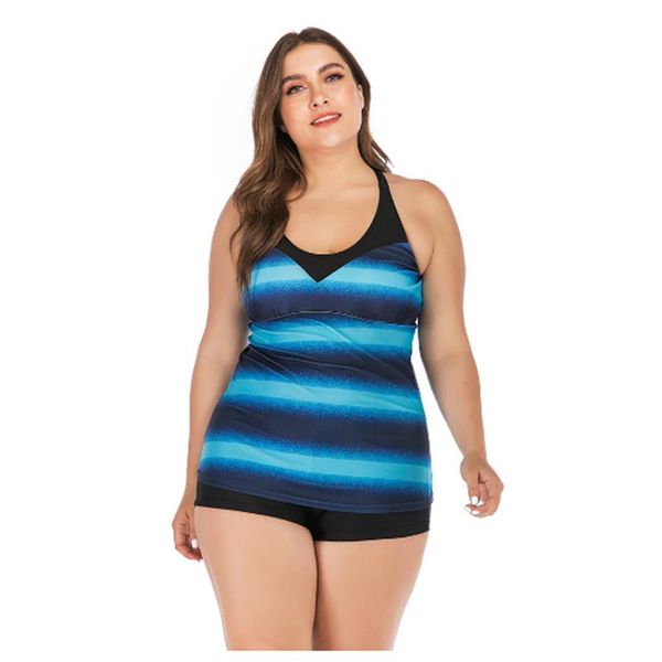 one-piece suits plus size swimwear 2021 beach dress stripe sport style cross bandage boxers swimming suit for women
one-piece suits plus size swimwear 2021 beach dress stripe sport style cross bandage boxers swimming suit for women