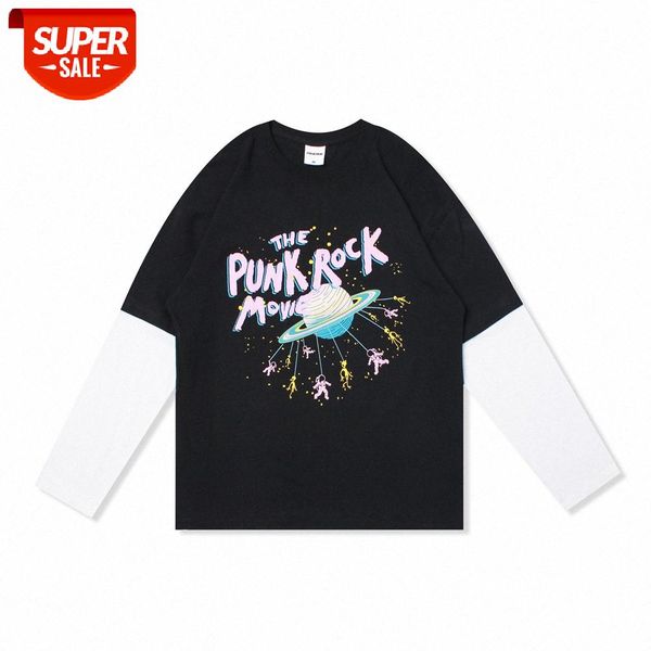 planet print stitching long-sleeved t-shirt men's street fun flow loose round neck bottoming shirt #ca82, White;black
planet print stitching long-sleeved t-shirt men's street fun flow loose round neck bottoming shirt #ca82, White;black
