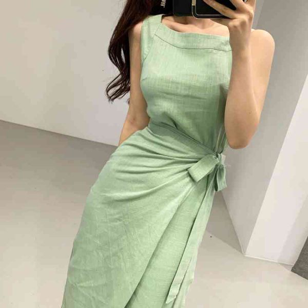 casual dresses summer green long tank dress sleeveless women bandage bodycon wrap split hem sundress 56j4, Black;gray
casual dresses summer green long tank dress sleeveless women bandage bodycon wrap split hem sundress 56j4, Black;gray