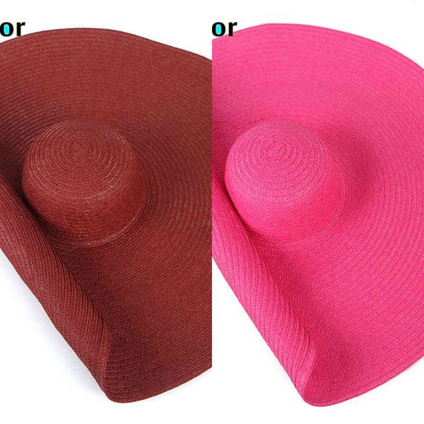 wide brim hats 70cm diameter large straw hat women beach big ladies summer uv protection foldable sun shade cap sunhat 0214, Blue;gray
wide brim hats 70cm diameter large straw hat women beach big ladies summer uv protection foldable sun shade cap sunhat 0214, Blue;gray