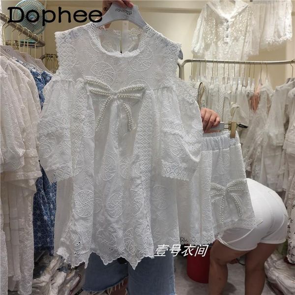 women's tracksuits fashion casual outfits 2021 summer off-shoulder white short sleeve doll chiffon shirt+shorts two-piece sets, Gray
women's tracksuits fashion casual outfits 2021 summer off-shoulder white short sleeve doll chiffon shirt+shorts two-piece sets, Gray