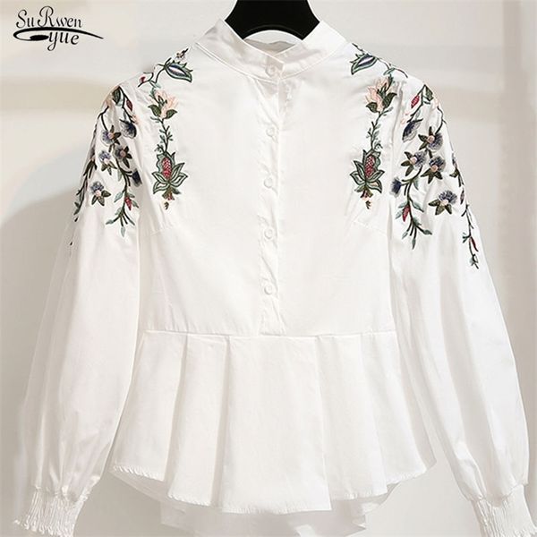 blusas womens blouses korean long sleeve white embroidery shirt elegant lady chic stand fashion clothing 2807 210421
blusas womens blouses korean long sleeve white embroidery shirt elegant lady chic stand fashion clothing 2807 210421