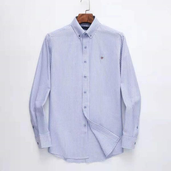 men's casual shirts homme gan08 100%cotton camisa masculina men long sleeve dress fashion hombre chemises, White;black
men's casual shirts homme gan08 100%cotton camisa masculina men long sleeve dress fashion hombre chemises, White;black