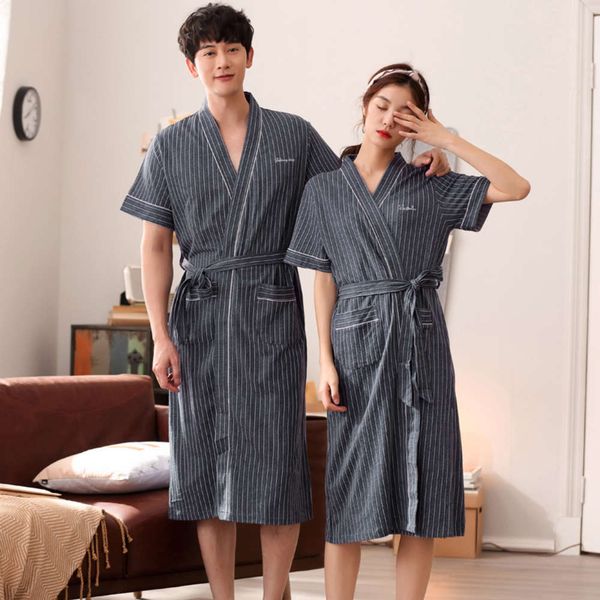 women's sleepwear style summer 100% cotton couple robe short sleeve v-neck comfortable soft leisure lovers bathrobe -xxxl gqfw, Black;red
women's sleepwear style summer 100% cotton couple robe short sleeve v-neck comfortable soft leisure lovers bathrobe -xxxl gqfw, Black;red
