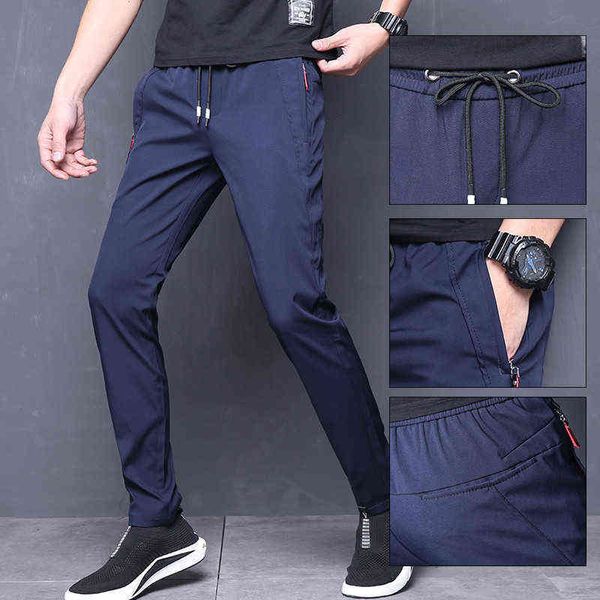 men's summer casual pants korean quick drying trend sports small foot thin style, Blue
men's summer casual pants korean quick drying trend sports small foot thin style, Blue