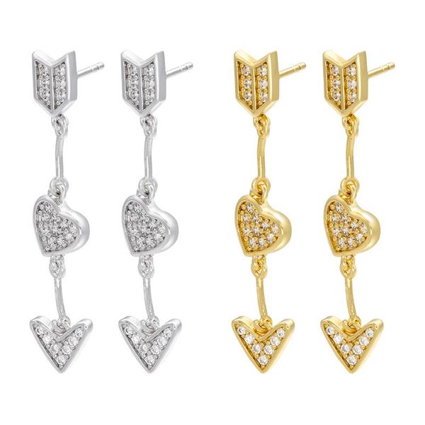 stud zhukou gold silver color heart arrow earring creative girl earrings cubic zirconia fashion jewelry wholesale ve419, Golden;silver
stud zhukou gold silver color heart arrow earring creative girl earrings cubic zirconia fashion jewelry wholesale ve419, Golden;silver