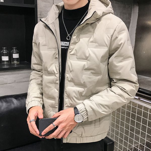 men's thick et, hoodie, gray short duck down, warm, casual, fashionable, winter, Black
men's thick et, hoodie, gray short duck down, warm, casual, fashionable, winter, Black