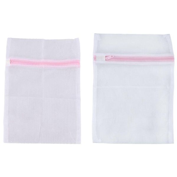 2x laundry underwear net mesh washing machine bag socks lingerie bra 30cm x 40cm & 23cm bags
2x laundry underwear net mesh washing machine bag socks lingerie bra 30cm x 40cm & 23cm bags