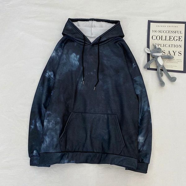 men's hoodies & sweatshirts tie dye hip hop fashion printing casual plus velvet hoodie men streetwear wild loose hooded sweatshirt mens, Black
men's hoodies & sweatshirts tie dye hip hop fashion printing casual plus velvet hoodie men streetwear wild loose hooded sweatshirt mens, Black