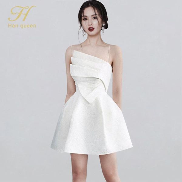 casual dresses h han queen white dress womens summer spaghetti strap korean party vintage elegant high waist simple slim a-line vestido, Black;gray
casual dresses h han queen white dress womens summer spaghetti strap korean party vintage elegant high waist simple slim a-line vestido, Black;gray