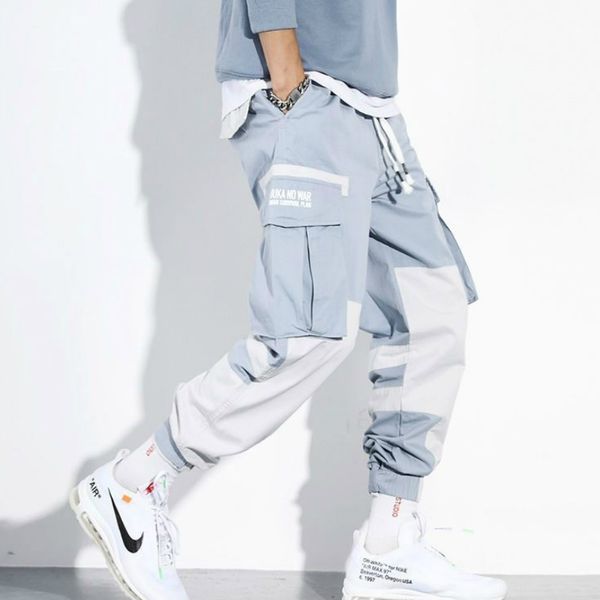 Men Casual Pants Cargo Printed Leisure Elastic Waist Bundle Pockets Chic Mens Harajuku Teens Trendy Hip-hop Patchwork Ulzzang, Black
Men Casual Pants Cargo Printed Leisure Elastic Waist Bundle Pockets Chic Mens Harajuku Teens Trendy Hip-hop Patchwork Ulzzang, Black