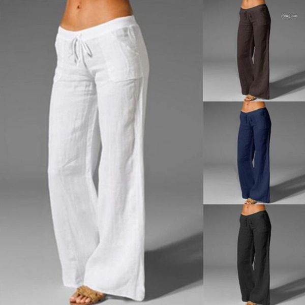 women solid color pockets drawstring elastic wide leg long pants yoga trousers perfect gifts for women's & capris, Black;white
women solid color pockets drawstring elastic wide leg long pants yoga trousers perfect gifts for women's & capris, Black;white