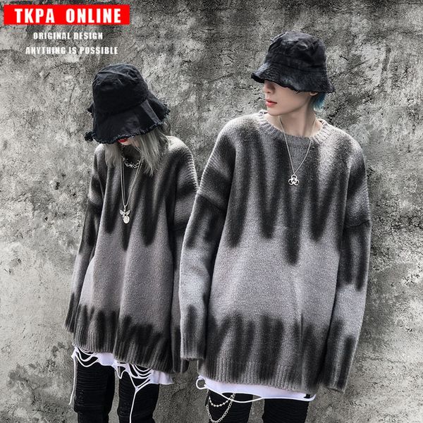 sweaters fashion knit tkpa high street sweater men's and women's insnet red wind stripe loose round neck t-shirt, White;black
sweaters fashion knit tkpa high street sweater men's and women's insnet red wind stripe loose round neck t-shirt, White;black