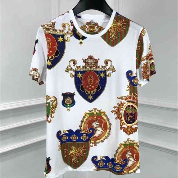 t shirts 20ss designer clothing crown diamond print brand tee t shirts cotton for men, White;black
t shirts 20ss designer clothing crown diamond print brand tee t shirts cotton for men, White;black