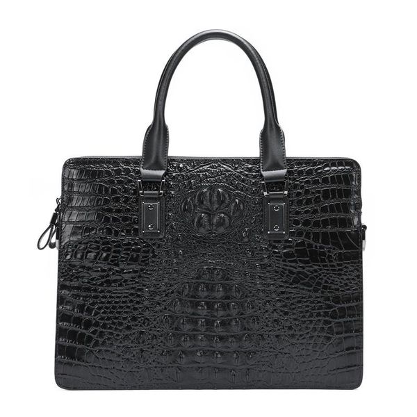 crocodile briefcase men's leather business fashion messenger handbag cowhide shoulder bag zipper cross section briefcases
crocodile briefcase men's leather business fashion messenger handbag cowhide shoulder bag zipper cross section briefcases