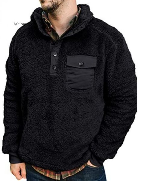 men's hoodies & sweatshirts winter sweatshirt stand collar zipper pullover jacket warm loose long sleeve plush, Black
men's hoodies & sweatshirts winter sweatshirt stand collar zipper pullover jacket warm loose long sleeve plush, Black