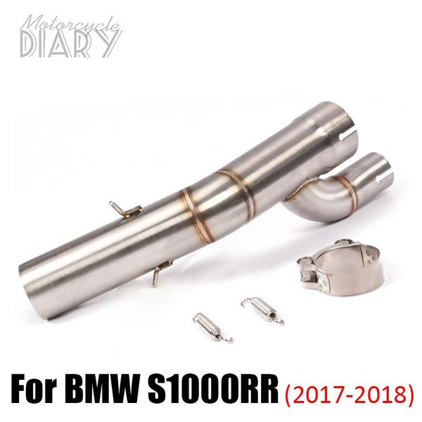 for s1000rr s1000 rr 2021 year motorcycle middle connect tube link exhaust pipe slip on escape moto modified mid racing system 
for s1000rr s1000 rr 2021 year motorcycle middle connect tube link exhaust pipe slip on escape moto modified mid racing system