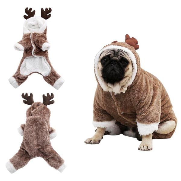 dog apparel jumpsuit coat fleece winter warm puppy clothes hoodies sweater rompers for small dogs pug yorkie christmas elk pet clothing
dog apparel jumpsuit coat fleece winter warm puppy clothes hoodies sweater rompers for small dogs pug yorkie christmas elk pet clothing
