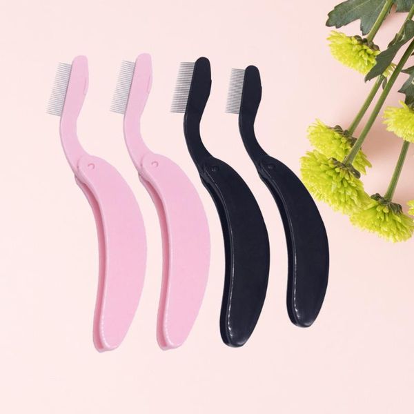 eyelash curler 4pcs curved comb handle steel needle eyebrows beauty tool folding lash and brow makeup brush (black
eyelash curler 4pcs curved comb handle steel needle eyebrows beauty tool folding lash and brow makeup brush (black