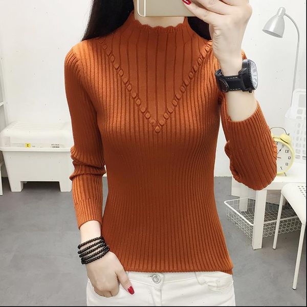 turtleneck pull femme nouveaute women sweaters knitted fall pullover winter clothes jumpers mujer, White;black
turtleneck pull femme nouveaute women sweaters knitted fall pullover winter clothes jumpers mujer, White;black
