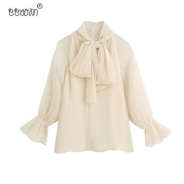 women fashion chic bow semi-sheer chiffon blouses vintage elegant long sleeve loose shirts female causal women's &, White
women fashion chic bow semi-sheer chiffon blouses vintage elegant long sleeve loose shirts female causal women's &, White