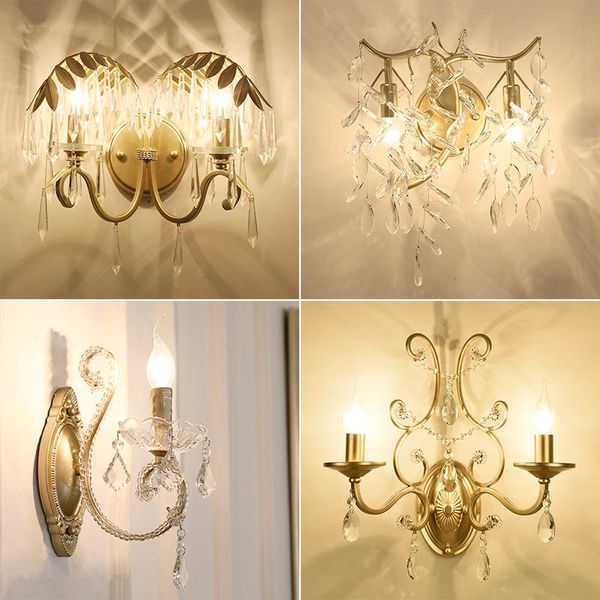 wall lamp modern art e14 golden crystal lamps living room bedroom bedside mirror headlight corridor aisle creative lights
wall lamp modern art e14 golden crystal lamps living room bedroom bedside mirror headlight corridor aisle creative lights