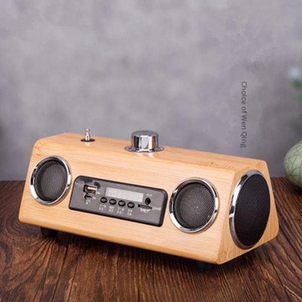 antenne en bois de bambou rétro haut-parleur bluetooth radio mp3, intelligent, port chargement, lecteur usb mini speakers
antenne en bois de bambou rétro haut-parleur bluetooth radio mp3, intelligent, port chargement, lecteur usb mini speakers