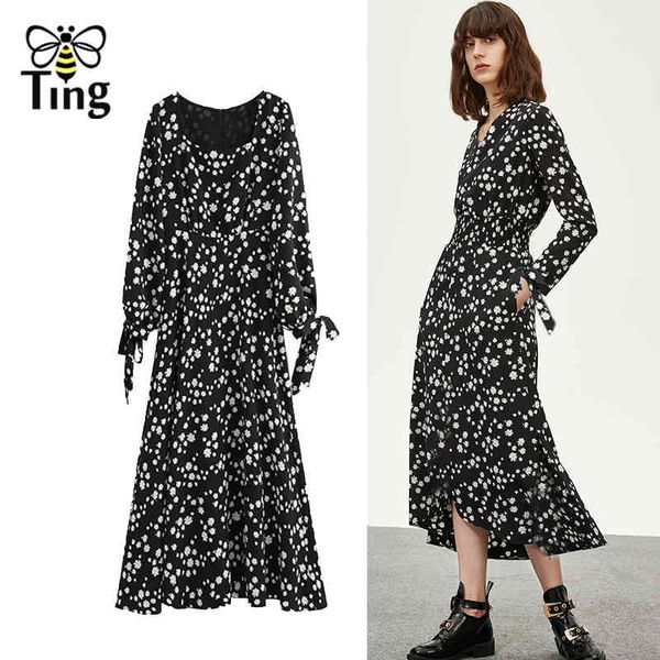 vintage france chic daisy flowery floral print dress women elegant square neckline midi long casual streetwear 210513, Black;gray
vintage france chic daisy flowery floral print dress women elegant square neckline midi long casual streetwear 210513, Black;gray