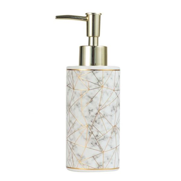 300ml stylish marble pump bottle empty refillable ceramic lotion shampoo liquid soap dispenser storage bottles & jars
300ml stylish marble pump bottle empty refillable ceramic lotion shampoo liquid soap dispenser storage bottles & jars