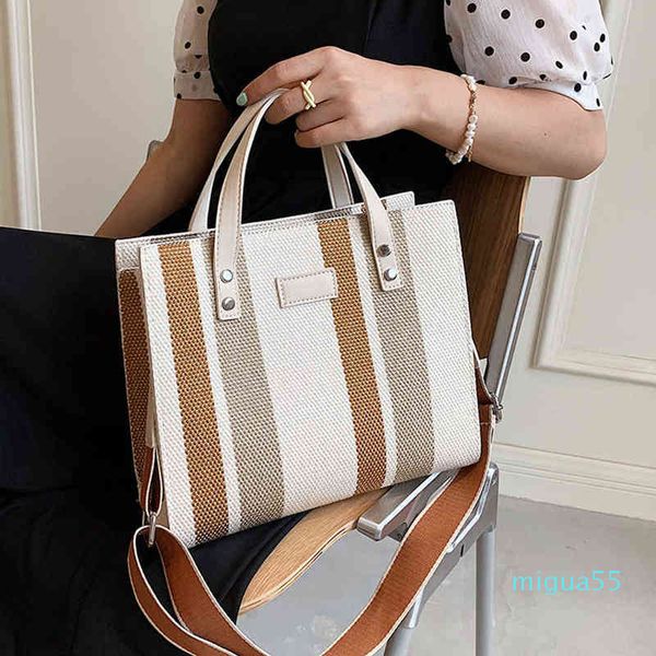 fashion bag tote casual stripe canva handbag big shopper s for large capacity briefcase shoulder
fashion bag tote casual stripe canva handbag big shopper s for large capacity briefcase shoulder
