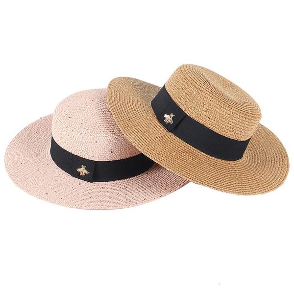 stingy brim hats women summer hat 2021 braided flat fashion straw casual sun panama beach vinatge wide eaves girls visor sunscreen, Blue;gray
stingy brim hats women summer hat 2021 braided flat fashion straw casual sun panama beach vinatge wide eaves girls visor sunscreen, Blue;gray