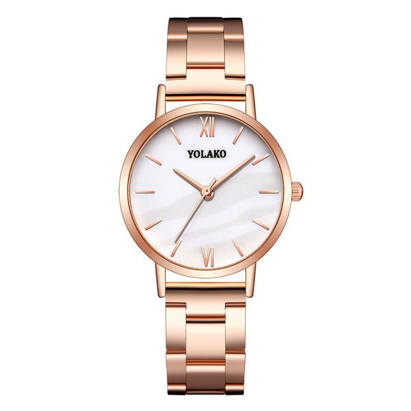 yolako watches for woman roman gradient color women fashion designers 304 stainless steel back and belt quartz watch foreign trade style wr, Slivery;brown
yolako watches for woman roman gradient color women fashion designers 304 stainless steel back and belt quartz watch foreign trade style wr, Slivery;brown