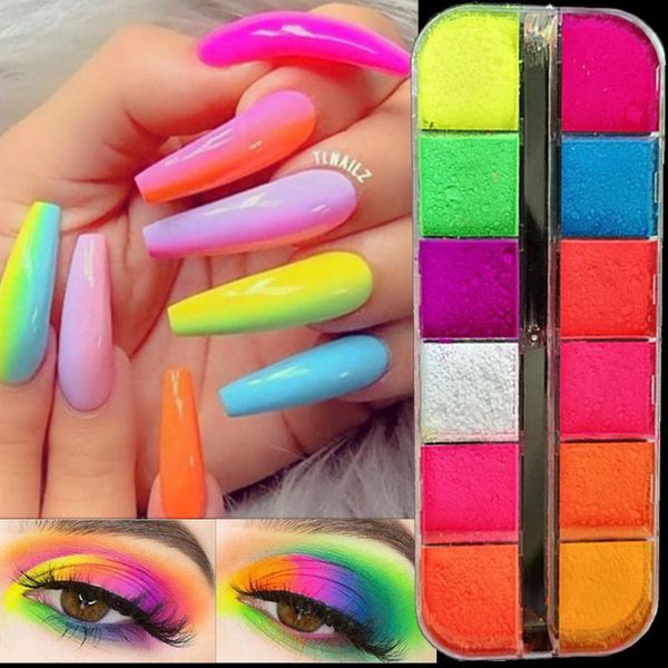colorful neon nail powder fluorescent makeup matte eyeshadow palette yellow green red pigment art decoration dust glitter, Silver;gold
colorful neon nail powder fluorescent makeup matte eyeshadow palette yellow green red pigment art decoration dust glitter, Silver;gold