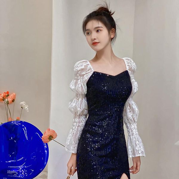 ethnic clothing black classic sequins evening party dress full sleeve lace banquet gown strapless side slit club vestidos prom, Red
ethnic clothing black classic sequins evening party dress full sleeve lace banquet gown strapless side slit club vestidos prom, Red
