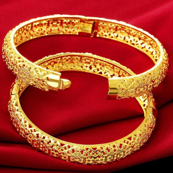 fashion vintage 24k vietnam alluvial gold bangle bracelet jewelry mabuddhism six character great bright mantra gift link, chain, Black
fashion vintage 24k vietnam alluvial gold bangle bracelet jewelry mabuddhism six character great bright mantra gift link, chain, Black
