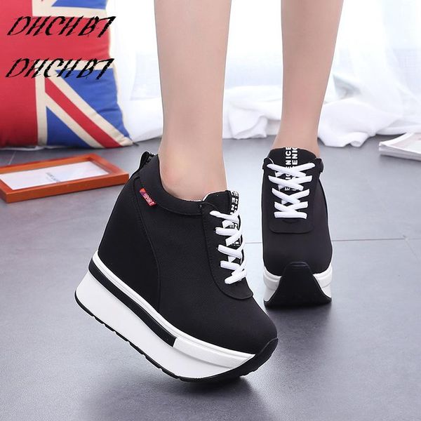 women casual shoes platform high heels woman wedges trainers loafers height increasing dress, Black
women casual shoes platform high heels woman wedges trainers loafers height increasing dress, Black
